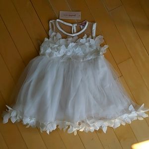 Beautiful white layered dress